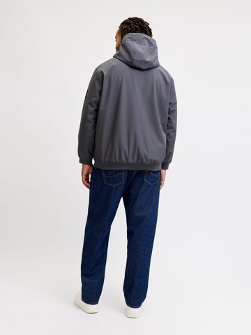 Veste mi-saison Jack & Jones Plus en gris