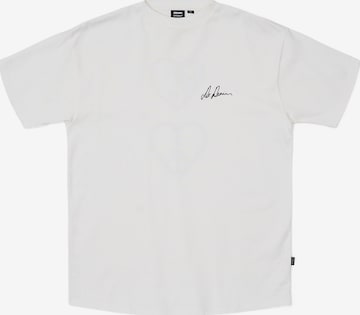 Dr. Denim Shirt 'Trooper' in Weiß: Vorderseite