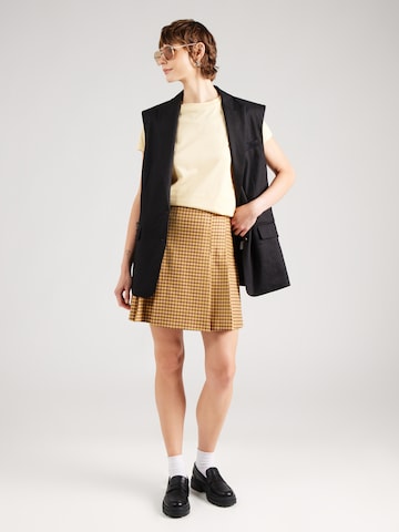 BOSS - Camiseta 'C_Esogo_1' en amarillo