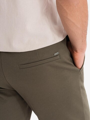 Coupe slim Pantalon Ombre en vert