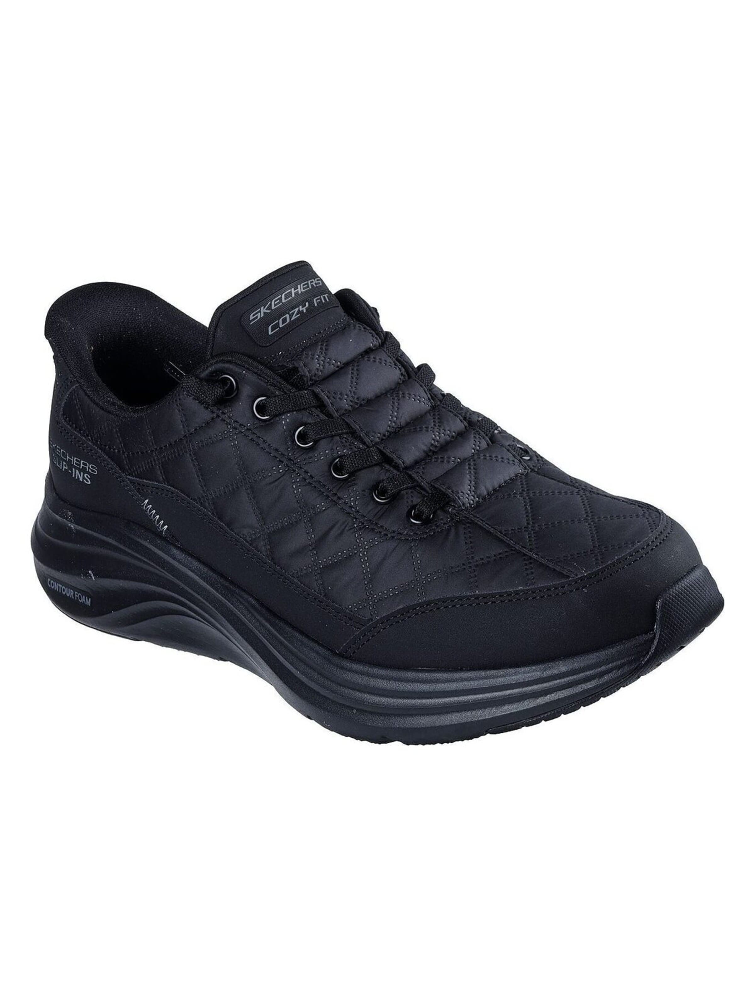 SKECHERS Sportschuh 'Contour Foam - Cozy'‌‌‌ in Schwarz: Vorderseite