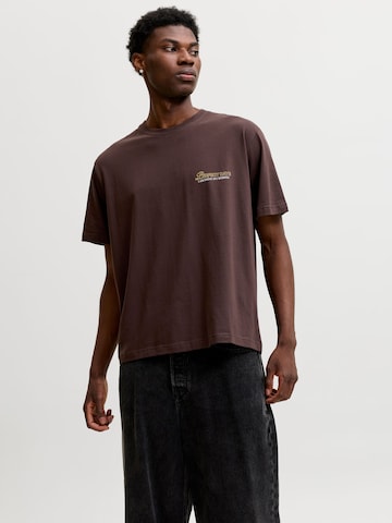 JACK & JONES Shirt 'JORSketch' in Bruin