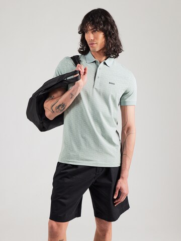 BOSS Shirt 'Paddy' in Groen: voorkant