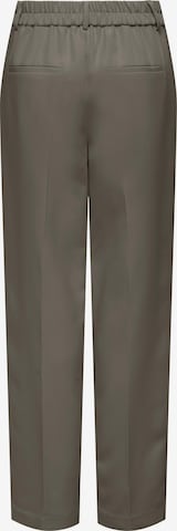 ONLY Regular Pleat-Front Pants 'Lana-Berry' in Brown