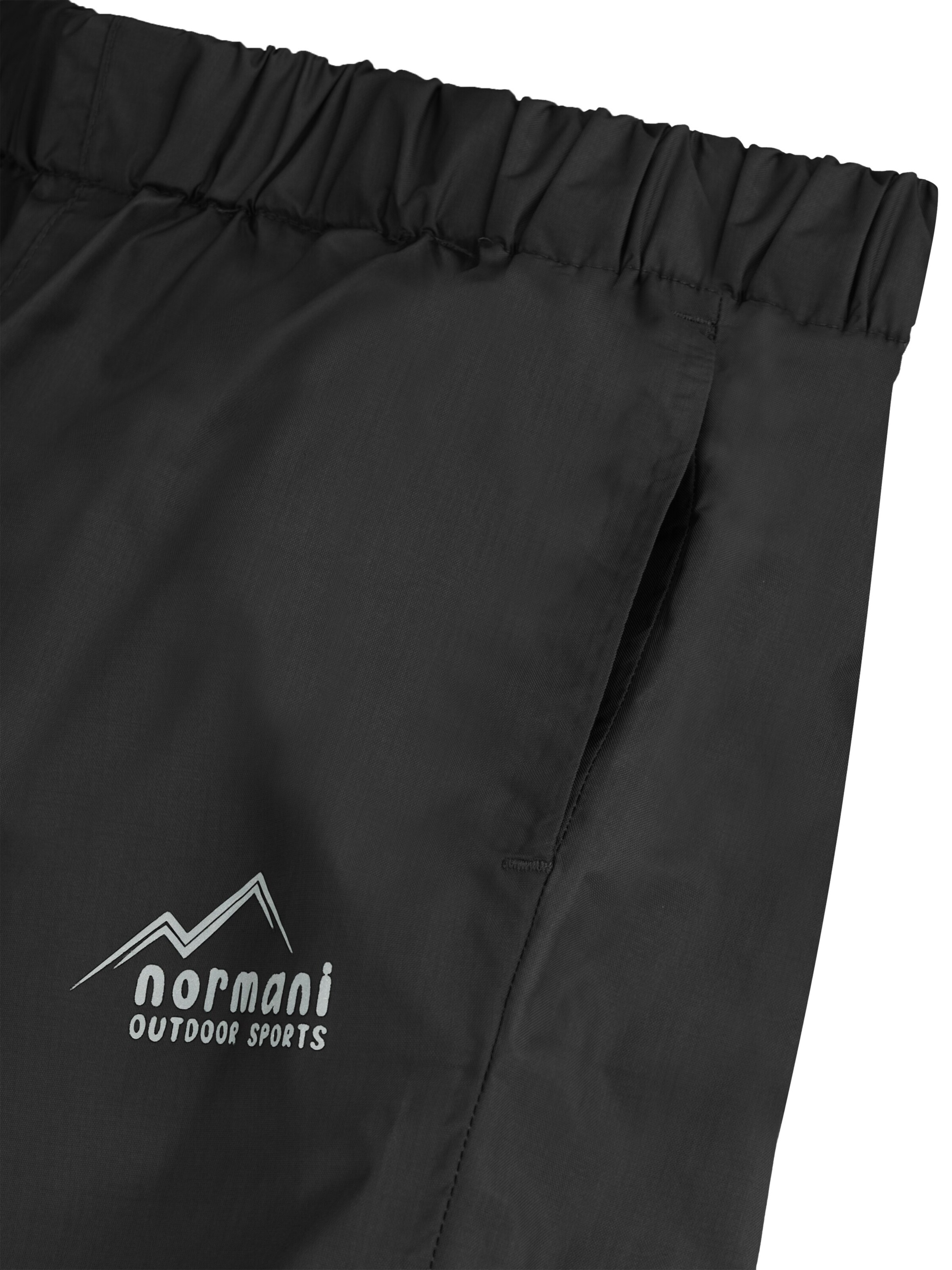 Regular Pantalon d'extérieur 'Thurlow' normani en noir