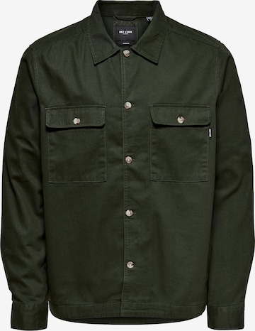 Only & Sons Between-Season Jacket 'Ilvio' in Green: front