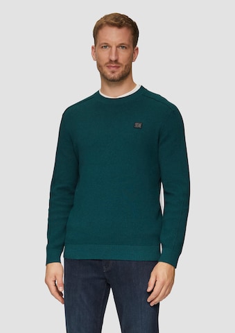 Pull-over s.Oliver en bleu : devant
