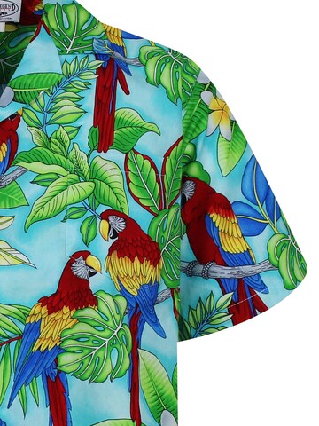 Pacific Legend Regular fit Button Up Shirt in Blue