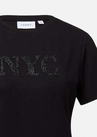 COMMA Shirt in Schwarz