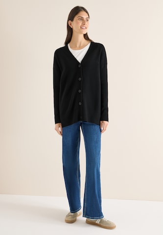 CECIL Strickjacke in Schwarz