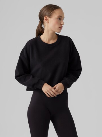 VERO MODA Sweatshirt 'ILSA' in Zwart: voorkant