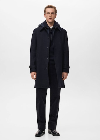 MANGO MAN Mantel 'Stan' in Blau