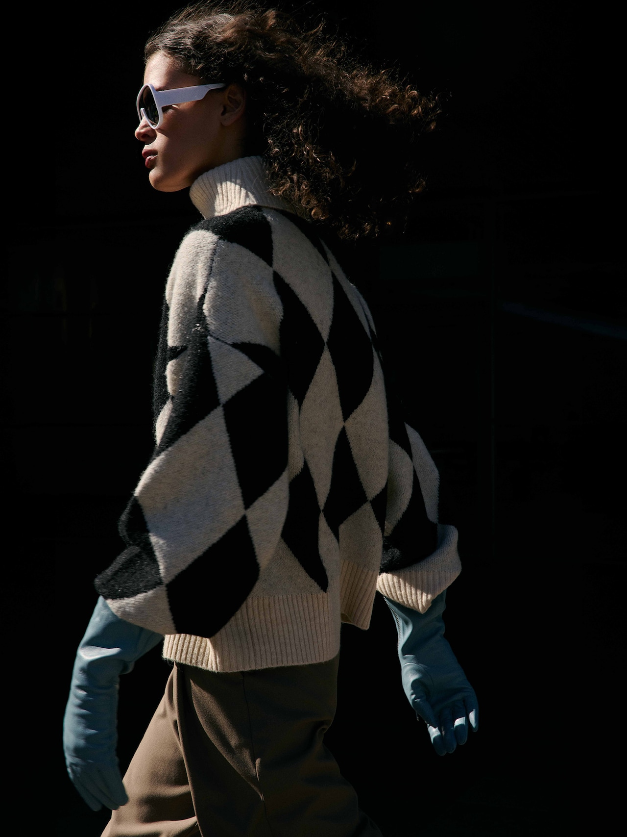 EDITED Nieuwigheden Trui 'Lahela' Beige