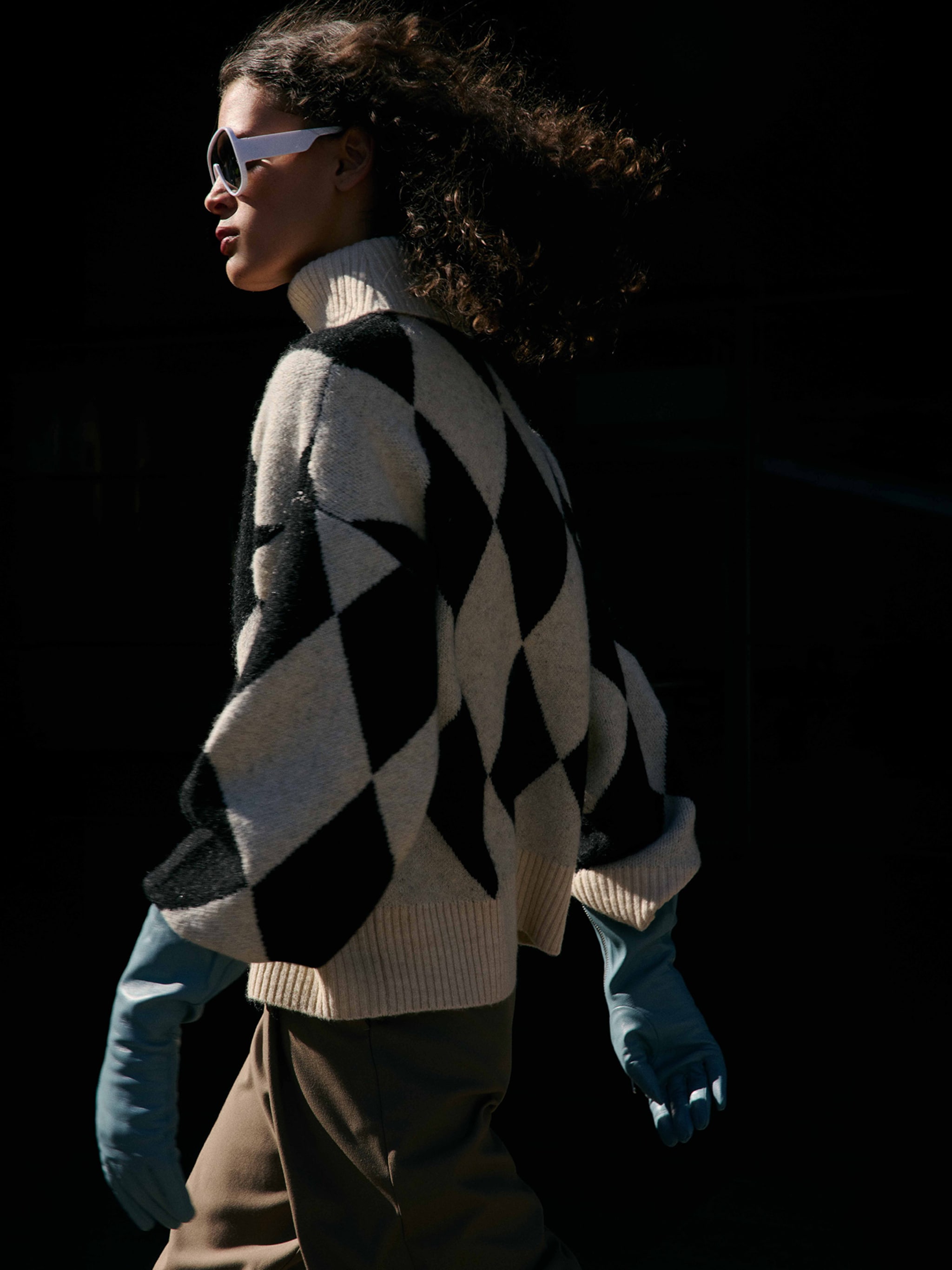 EDITED Produkter Pullover 'Lahela' beige