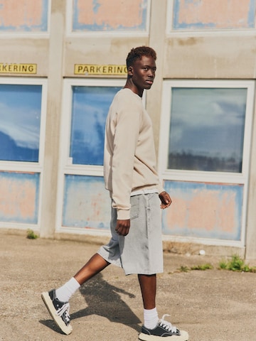 !Solid Loosefit Broek ' SDTommy Talib Relaxed Fit ' in Grijs