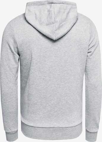 Rusty Neal Zip-Up Hoodie in Grey