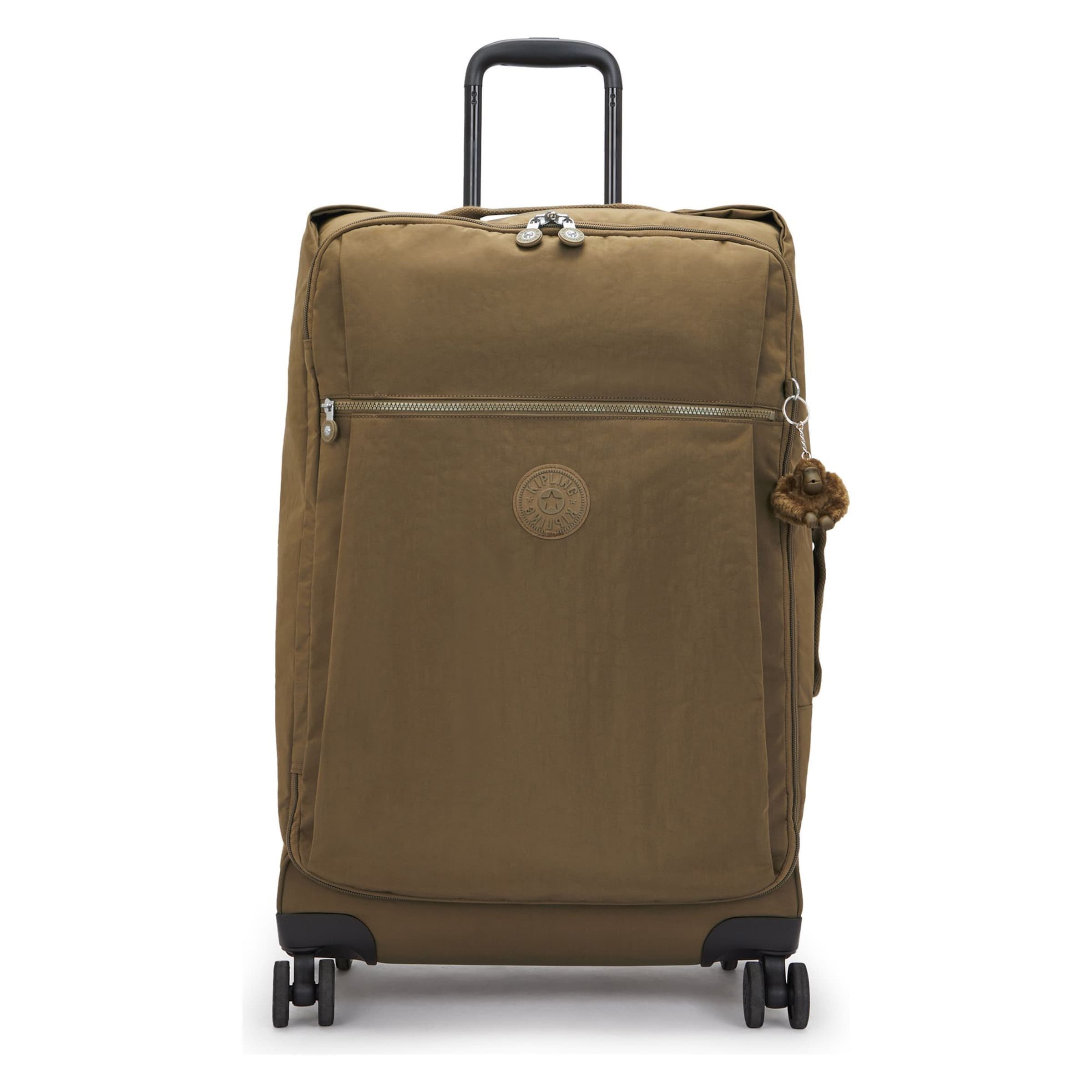 Trolley 'Darcey' di KIPLING in verde: frontale