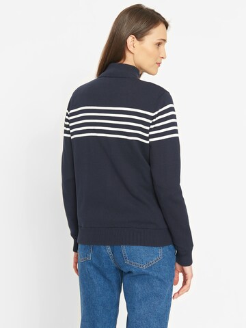 Sea Ranch Zip-Up Hoodie in Blue