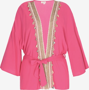 Kimono di IZIA in rosa: frontale