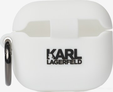 Karl Lagerfeld Θήκη κινητού τηλεφώνου 'Choupette' σε λευκό