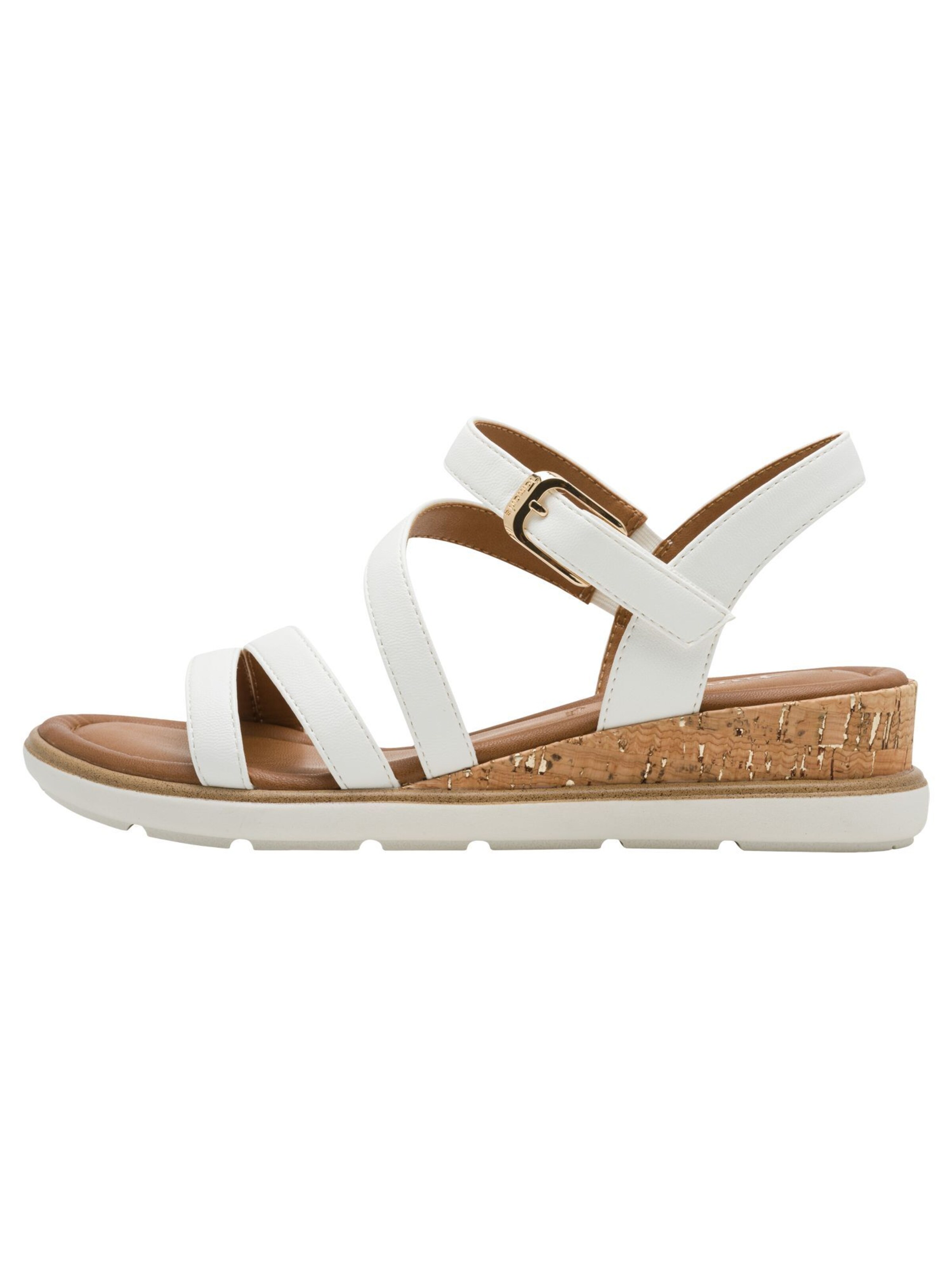 Sandales à lanières Tamaris en blanc