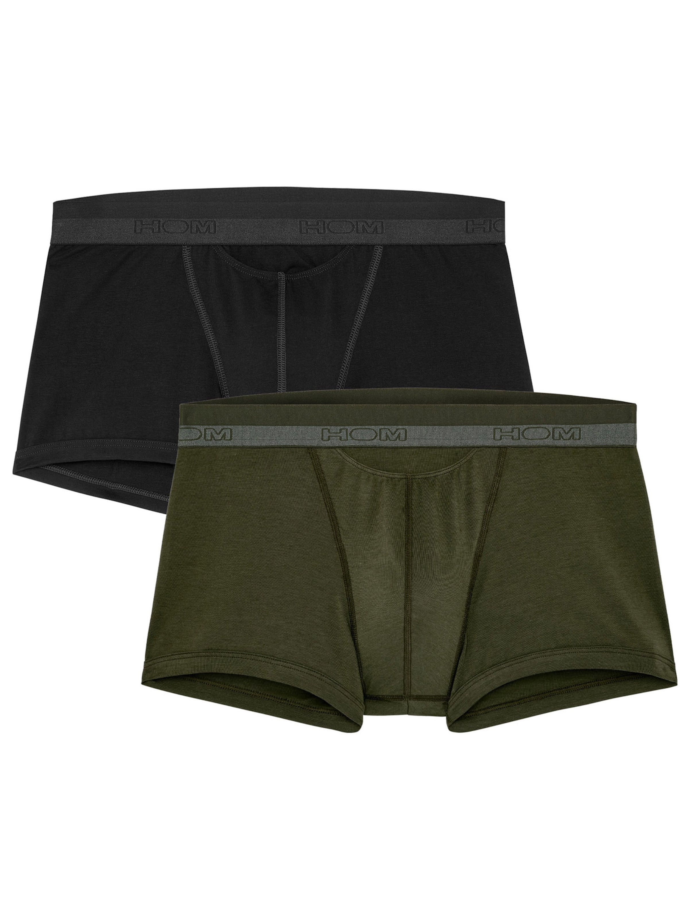 HOM Boxershorts ' Boxer Briefs HO1 ' in Groen: voorkant