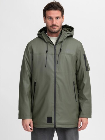 Bombers Tussenparka 'GREENVILLE MEN' in Groen: voorkant