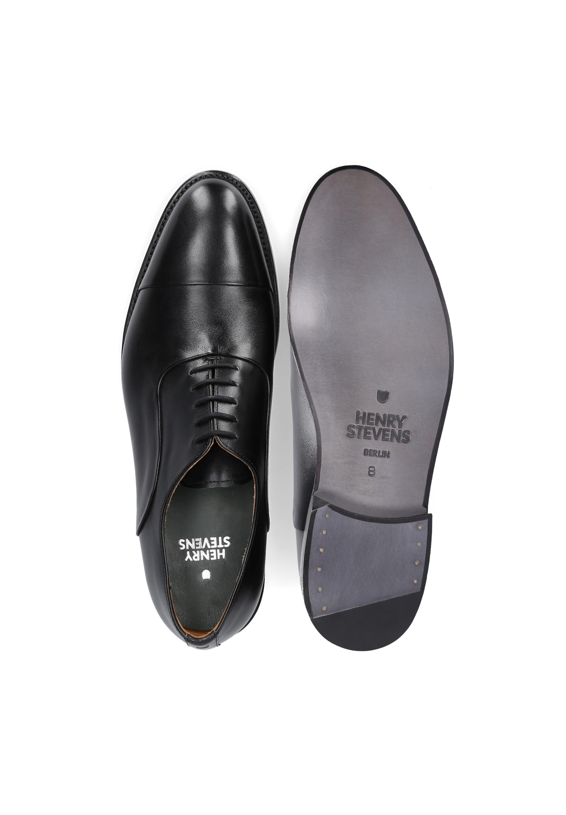 Henry Stevens Lace-up shoe ' Marshall CO1 ' in Black