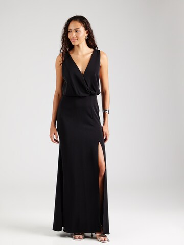 Laona - Vestido de noche en negro: frente