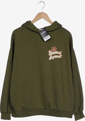 Pull&Bear Sweatshirt & Zip-Up Hoodie in M in Green: front