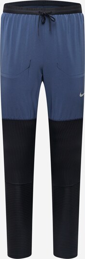 NIKE Sportske hlače 'Phenom Run Division' u golublje plava / crna, Pregled proizvoda