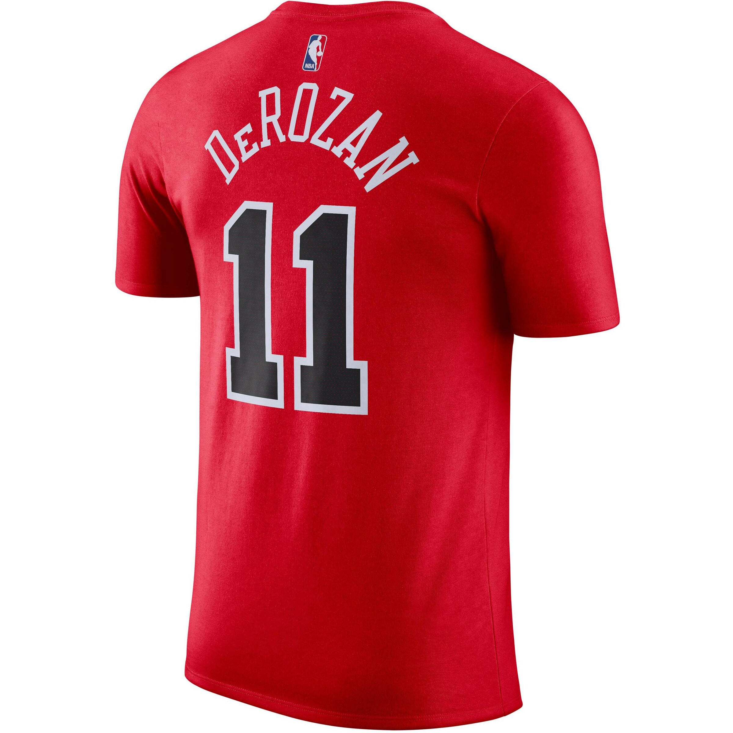 NIKE Funktionsshirt 'Demar Derozan Chicago Bulls' in Rot