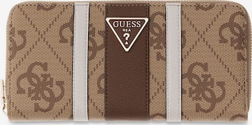 GUESS Wallet 'Laurel' in Brown: front