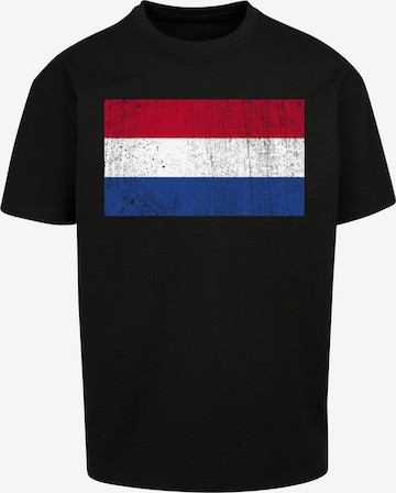 F4NT4STIC Shirt in Zwart: voorkant
