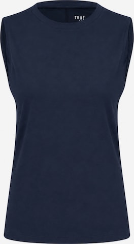 True North Top in Blau: Vorderseite