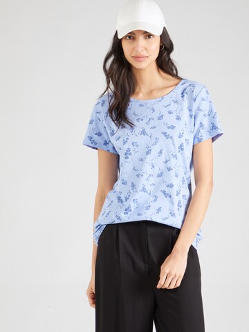 Ragwear T-Shirt in Blau: predná strana