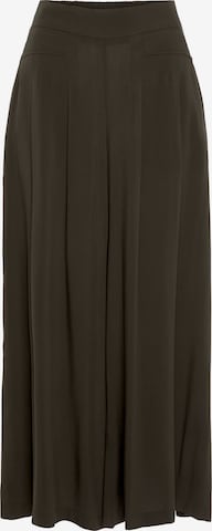 LASCANA Pleated Pants in Green: front