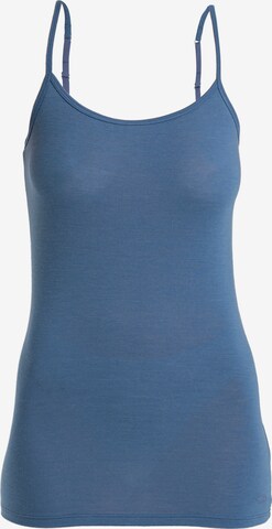 ICEBREAKER Sports Top 'Siren' in Blue: front