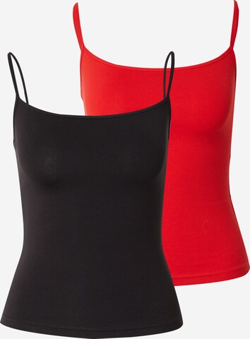 WEEKDAY Top 'Bell' in Red: front