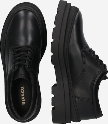 Bianco Lace-Up Shoes 'GLADIS' in Black