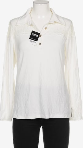 POMPÖÖS Top & Shirt in L in White: front