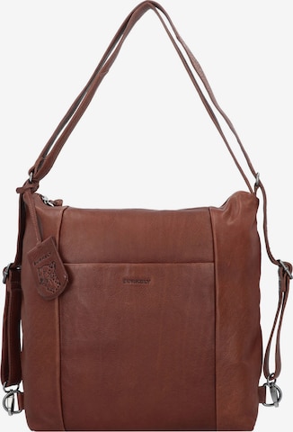 Burkely Shoulder Bag 'Just Jolie' in Brown: front