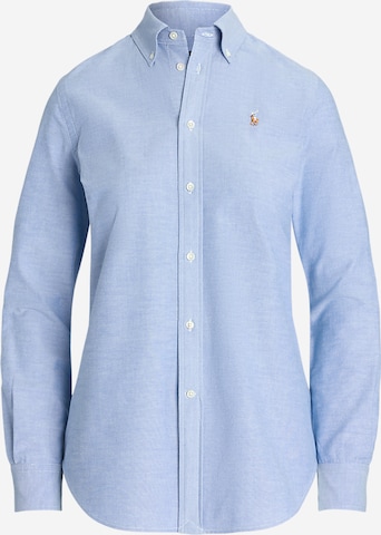 Polo Ralph Lauren Bluse in Blau: Vorderseite