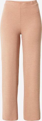 Regular Pantalon 'Fenna' ABOUT YOU en beige : devant