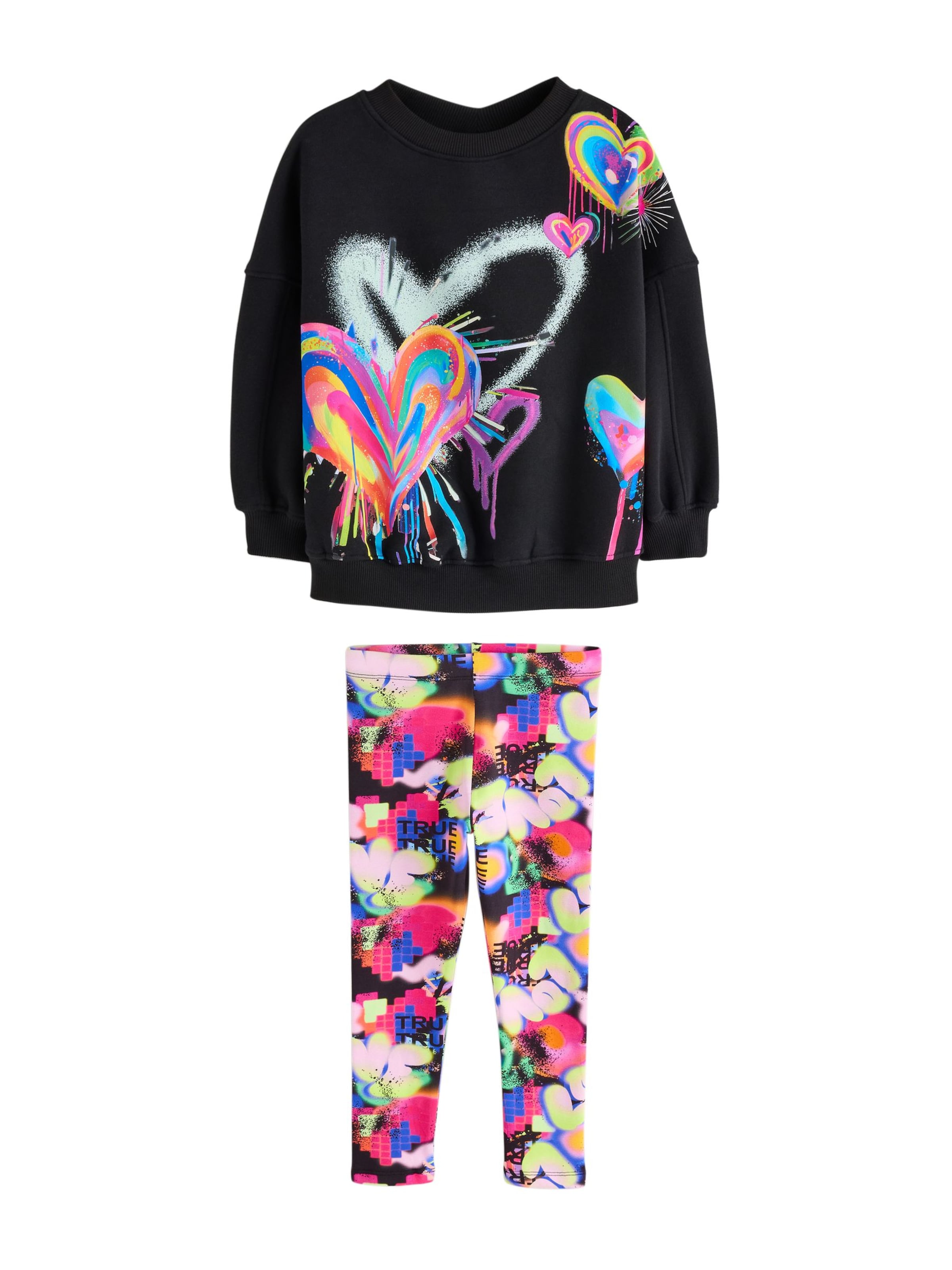 Next - Conjunto en negro: frente