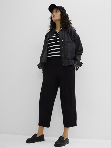 bonprix Loosefit Broek in Zwart