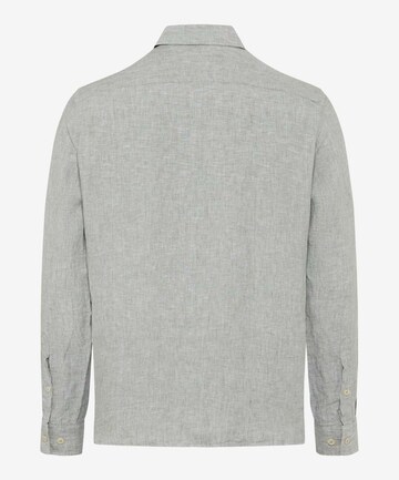 BRAX Regular fit Button Up Shirt 'DIRK' in Grey