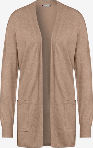 Cardigan STREET ONE en beige : devant