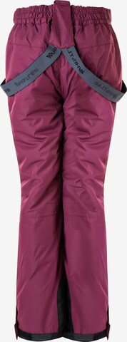 Whistler Regular Workout Pants 'Fairway Jr.' in Purple