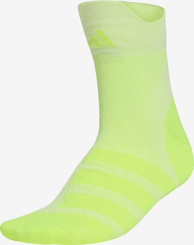 ADIDAS PERFORMANCE Sportsocken 'RUN x ADIZERO' in neongrün / hellgrün, Produktansicht